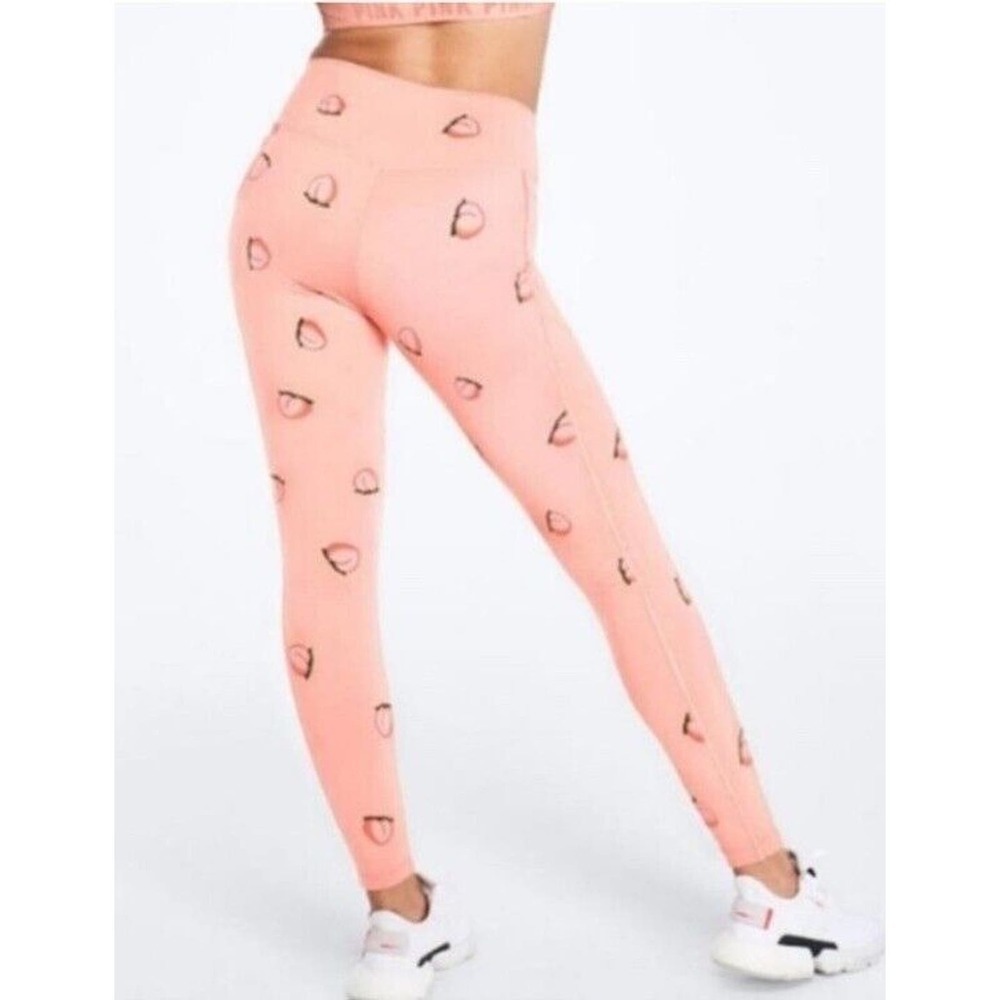 PINK VS Ultimate Peaches Leggings Victoria’s Secret High Waist Euphoria Size SP